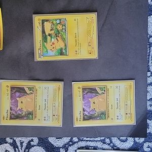Pikachu cards